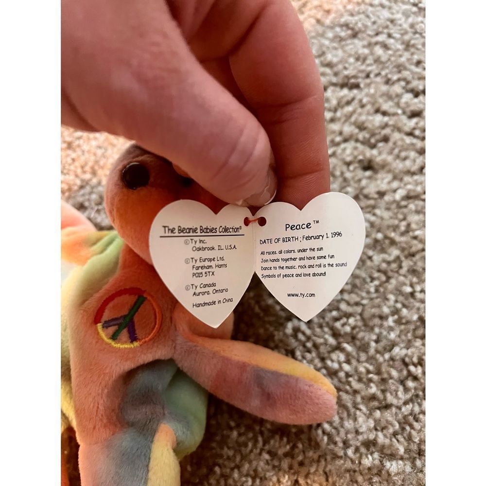 Peace the bear with tag errors